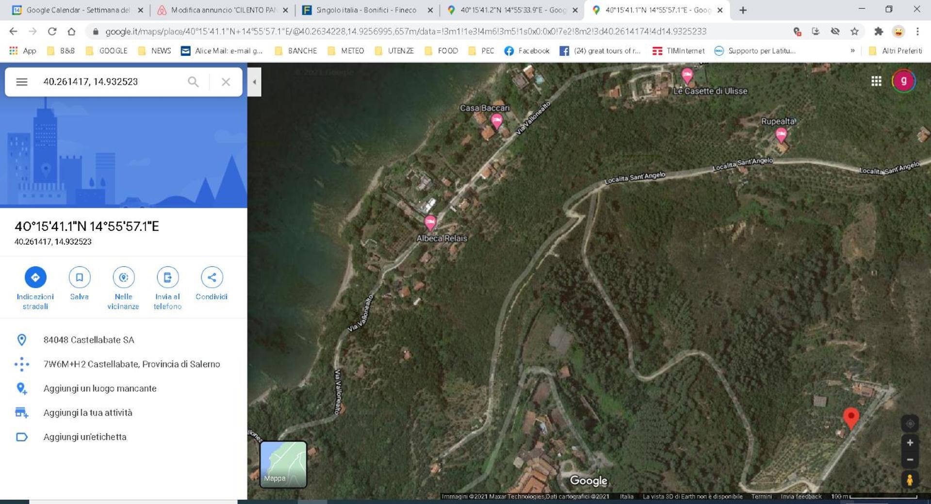 Bellezza In Cilento Panoramic Apts カステッラバーテ エクステリア 写真
